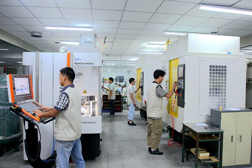 PG grinding department