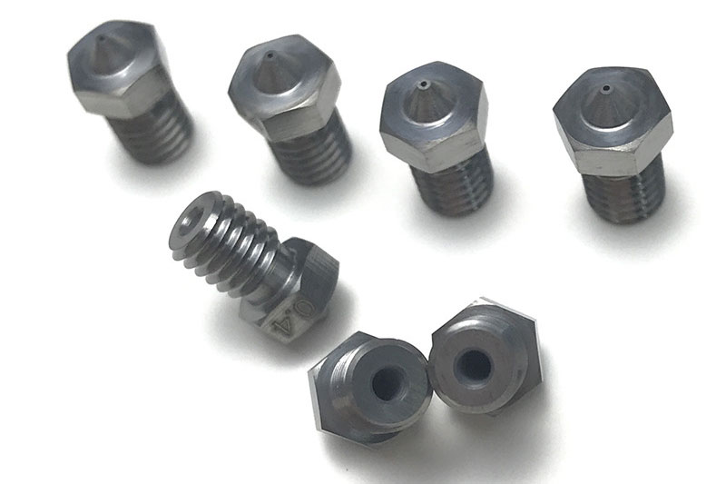 Carbide nozzle customized