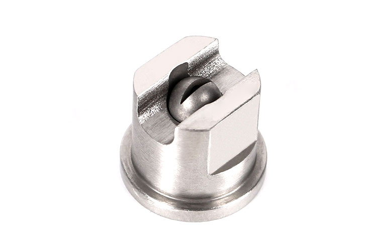 Stainless steel inlaid carbide nozzle